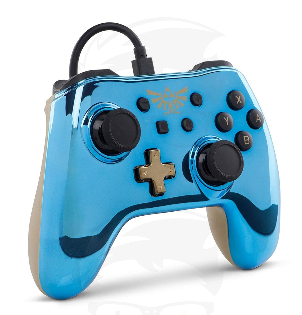 Wired Controller Chrome Zelda - Switch Wired Controller Chrome Zelda - Switch